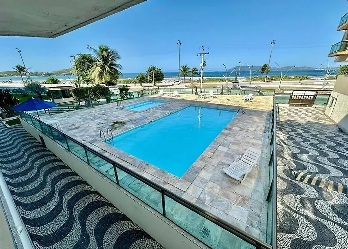 Ap Alecrim Praia do Forte Cabo Frio Pé na Areia3qt